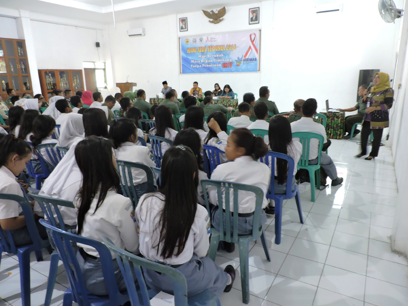 Penyuluhan Aids Kodim 0717 Purwodadi